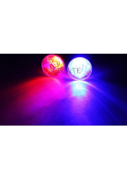 Motosiklet Çakarlı Kartal Gözü LED - Kırmızı indirimleri