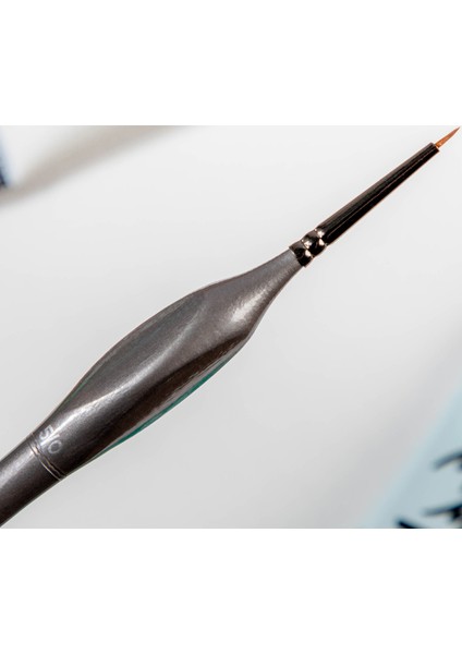 mm Sanatçı Akrilik Boya Fırçası Premium Taklon Detay 5/0 fırsatları