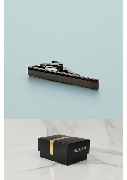 Slim Gri Kravat İğnesi modelleri