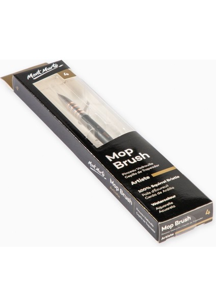 mm Sanatçı Suluboya Fırçası Artiste Mop 4 modelleri