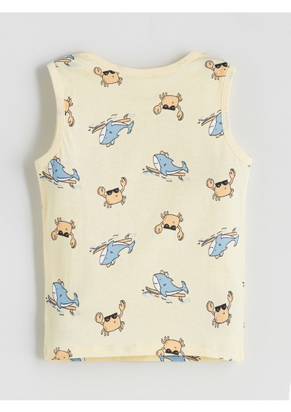 Yeni Sezon Baskılı Erkek Bebek Atlet ve Şort 2'li fırsatları