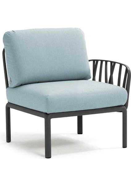 Komodo elemento Açık Mavi Modül Bahçe Koltuğu