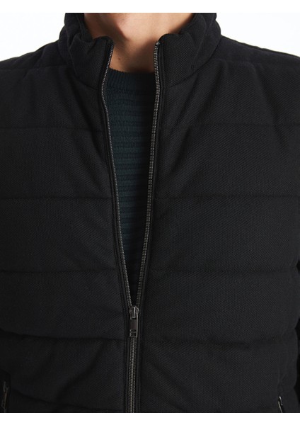 Yeni Sezon Slim Fit Dik Yaka Erkek Şişme Yelek modelleri