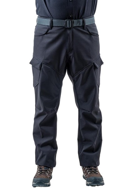 Içi Polarlı Softshell Pantolon - Su Rüzgar Geçirmez - Savage - Siyah - Tactical Pantolon