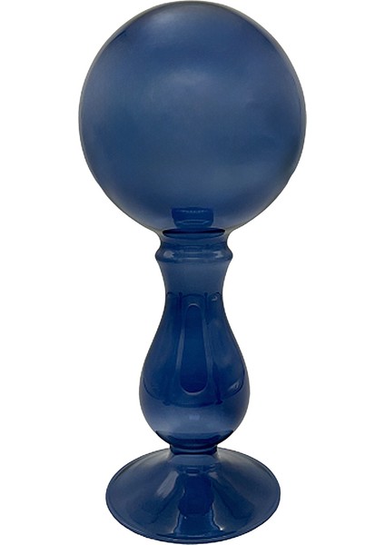 Pompano Cam Koyu Mavi Dekoratif Obje