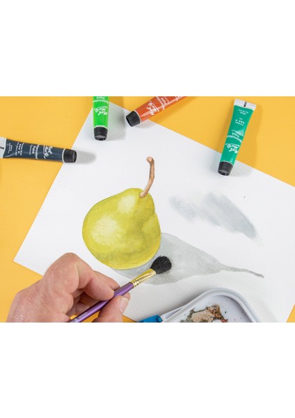 mm Sanatçı Suluboya Fırçası Premium Mop 16 indirimleri