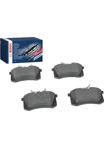 Arka Fren Balata Takımı Renault Megane 4 2015-2020 ile Uyumlu