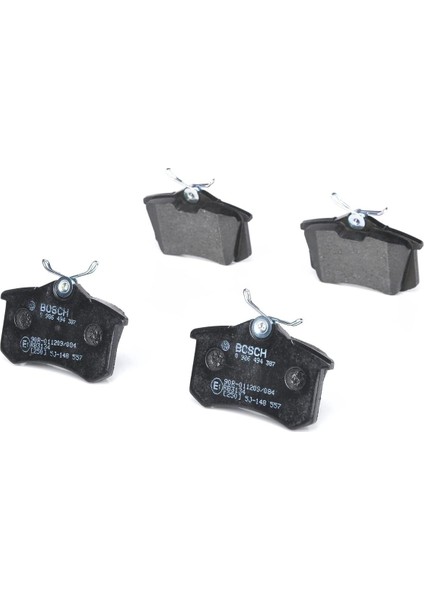 Arka Fren Balata Takımı Renault Megane 4 2015-2020 ile Uyumlu modelleri