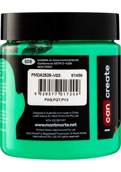 mm Premium Dimension Akrilik 250ML - Emerald Green fiyatları