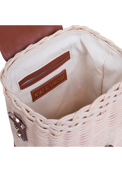 Parpali - Taba Deri Hasır Sepet Çanta fırsatları