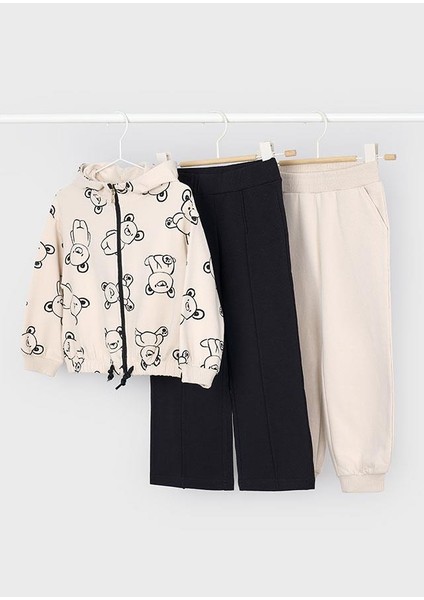 Kız Çocuk 2 Altlı Eşofman Takımı 4895 4/10 Yaş