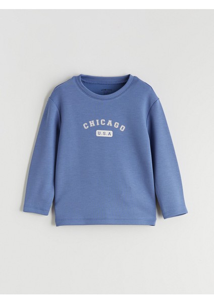 Yeni Sezon Bisiklet Yaka Erkek Bebek Sweatshirt ve Eşofman Alt 2'li fiyatları