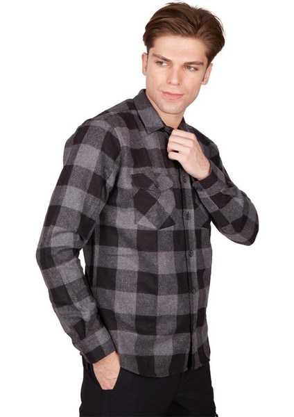 Felder Erkek Ekose Outdoor Gömlek Antrasit (600601) modelleri