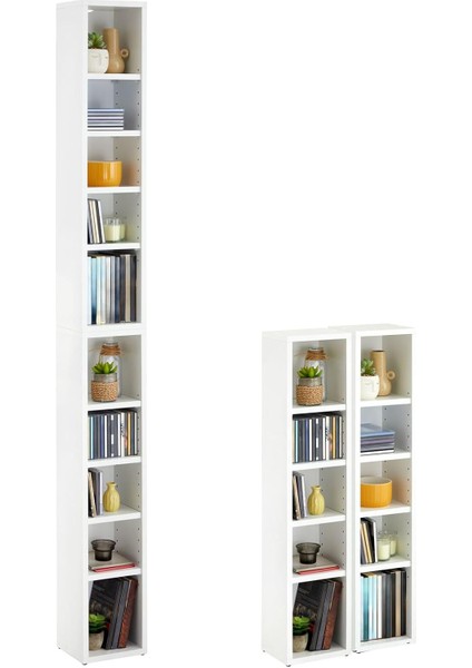 Çok Amaçlı Raf Kitaplık Ayarlanabilir Duvar Rafı