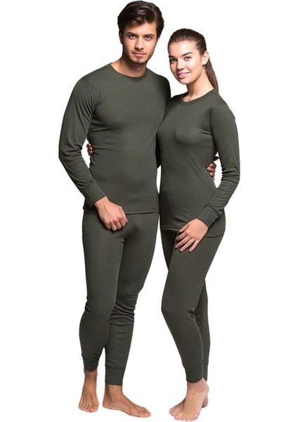 Yetişkin Termal Içlik - Thermoform - Active Ribana - Haki