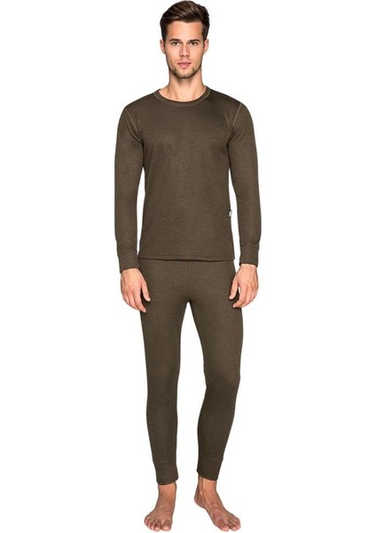 Yetişkin Termal Içlik - Thermoform - Active Ribana - Haki indirimleri