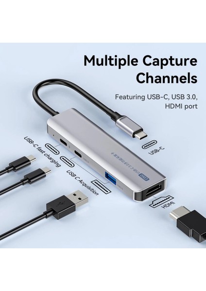 C060 Usb-C Multifunctional Video Capture Card fırsatları