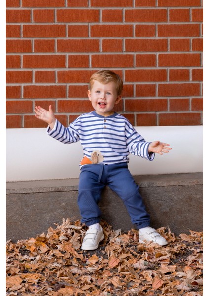 Ottoman Desen Erkek Bebek Eşofman Altı