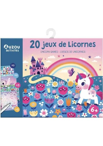 20 Eğlenceli Oyun & Dev Poster - Unicorn