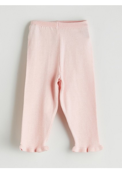 Yeni Sezon Bisiklet Yaka Kız Bebek Triko Kazak ve Pantolon 2'li indirimleri