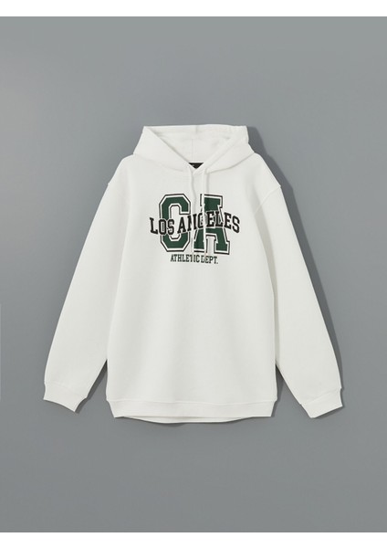 Yeni Sezon Uzun Kollu Baskılı Erkek Kalın Hoodie indirimleri