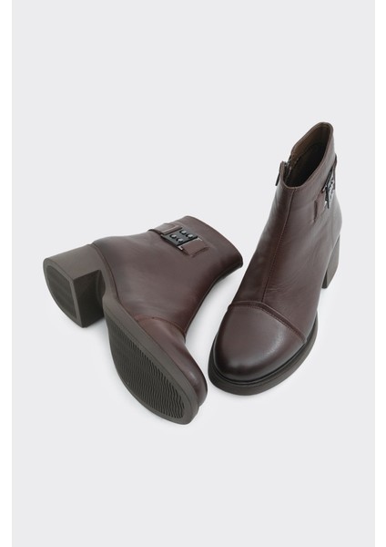 Hakiki Deri Fermuarlı Kadın Bot fırsatları