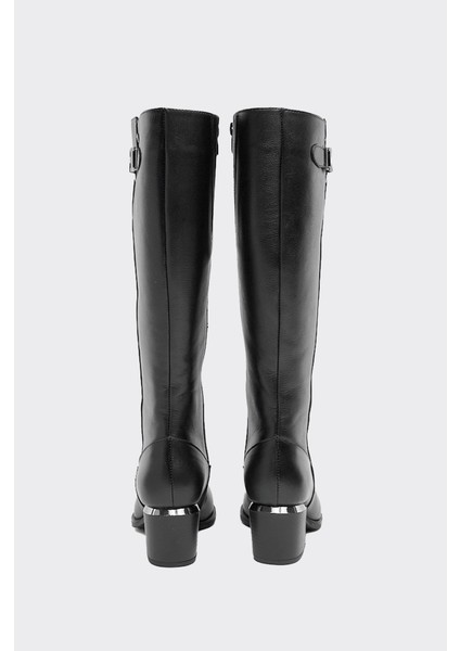 Hakiki Deri Fermuarlı Kadın Çizme fırsatları