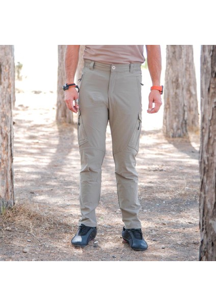 Erkek Outdoor Pantolon - Tactical - Kum
