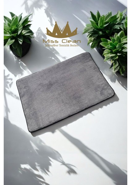 40X60 cm Gri Banyo Paspası, Kaymaz Tabanlı, Su Emici, Kare Tasarım modelleri