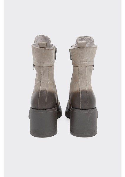 Hakiki Deri Fermuarlı Kadın Bot fırsatları