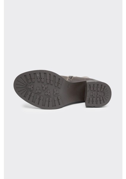 Hakiki Deri Fermuarlı Kadın Bot indirimleri