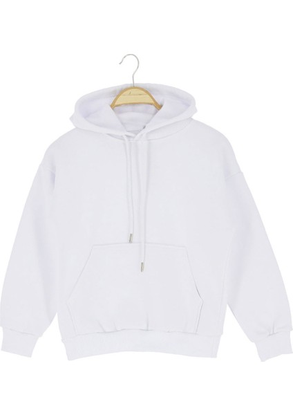 Kız Çocuk Sweatshirt Kapüşonlu Şardonlu Kışlık fiyatları