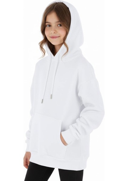 Kız Çocuk Sweatshirt Kapüşonlu Şardonlu Kışlık modelleri