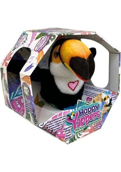 Happy Yapper Slap Bank Peluş Kuş Bileklik - 1 Kuş modelleri
