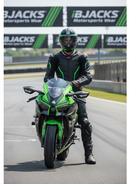 Nukro YM-853 Combat Green Black Kapalı Kask | Pinlock 30 Dahil | Üst Düzey Güvenlik ve Konfor