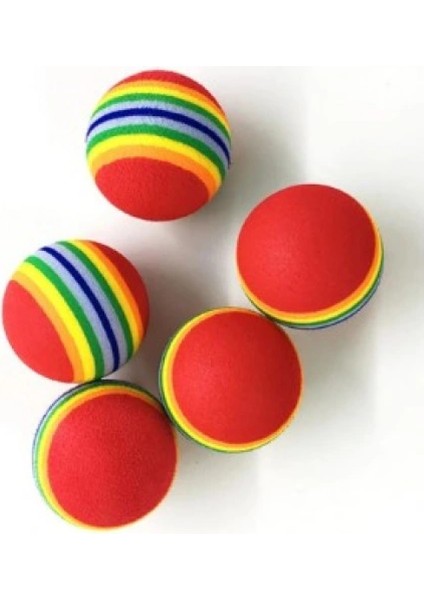 Gökkuşağı Renklı Kedı Köpek Oyun Topu fırsatları