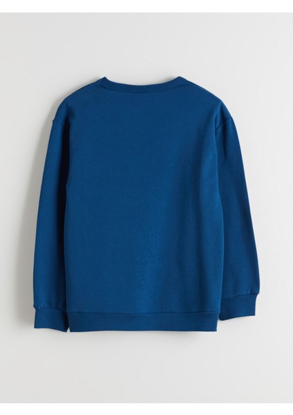 Yeni Sezon Bisiklet Yaka Minecraft Baskılı Erkek Çocuk Sweatshirt modelleri