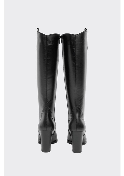 Hakiki Deri Fermuarlı Kadın Çizme fırsatları