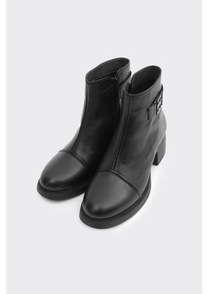 Hakiki Deri Fermuarlı Kadın Bot fiyatları