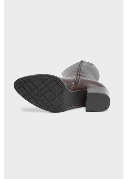 Hakiki Deri Fermuarlı Kadın Çizme indirimleri