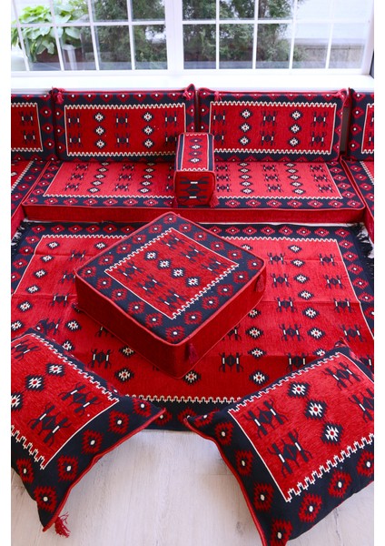 Şark Köşesi Takımı Konsepti Yemen Modeli Koltuk Takımı Sünger Dahil (18 Parça) modelleri