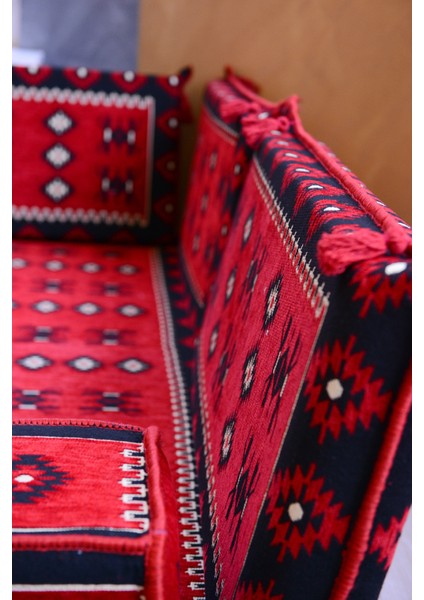 Şark Köşesi Takımı Konsepti Yemen Modeli Koltuk Takımı Sünger Dahil (18 Parça) indirimleri