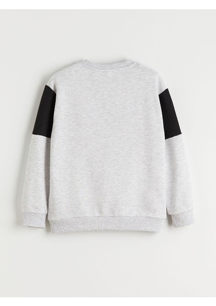 Bisiklet Yaka Playstation Baskılı Erkek Çocuk Sweatshirt (W5) fiyatları