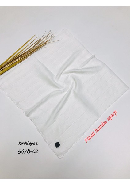 5478 Pliseli Bambu Eşarp