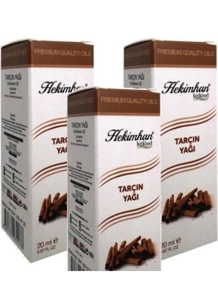 Tarçın Yağı 20 ml 3 Adet