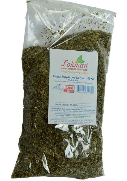 Maydanoz Kurusu Doğal 100 gr Paket modelleri