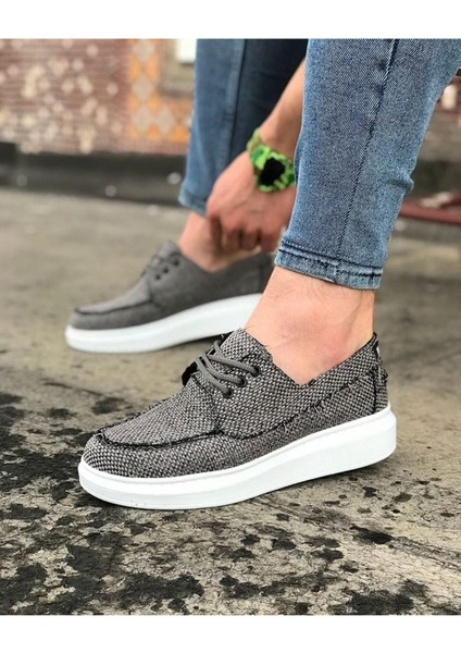 Gri Erkek Günlük Ayakkabı