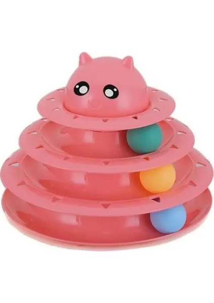 3 Katlı Kedi Oyuncağı Turntable Cat Toy fiyatları