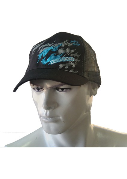 HS-9329 Fileli Şapka Siyah