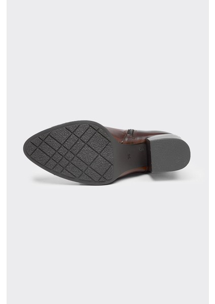 Hakiki Deri Klasik Fermuarlı Kadın Bot indirimleri